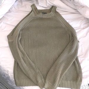 Cold Shoulder Sweater